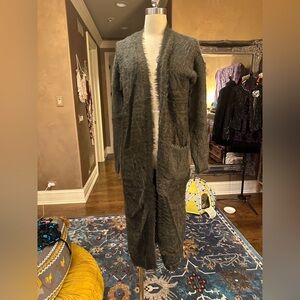 Super Soft Army Green Cardigan Brand New